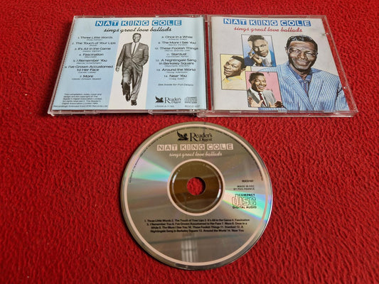 NAT KING COLE SINGS GREAT LOVE BALLADS CD