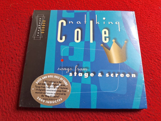 NAT KING COLE SONGS FROM STAGE & SCREEN [ OÖPPNAD ] CD