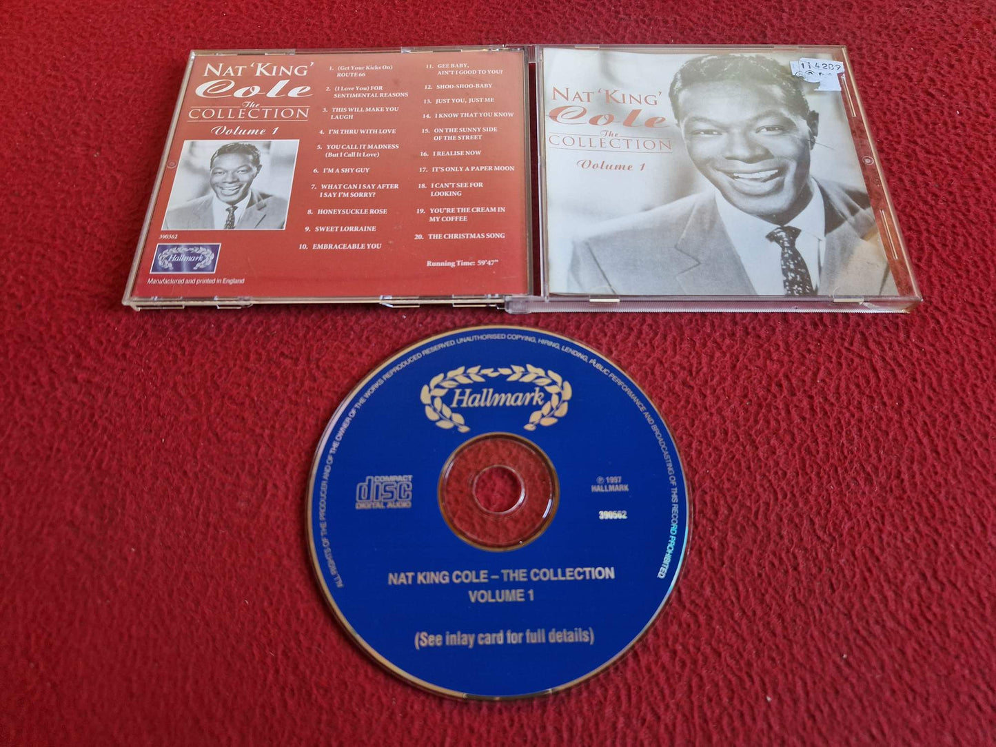 NAT KING COLE THE COLLECTION VOLUME 1 CD