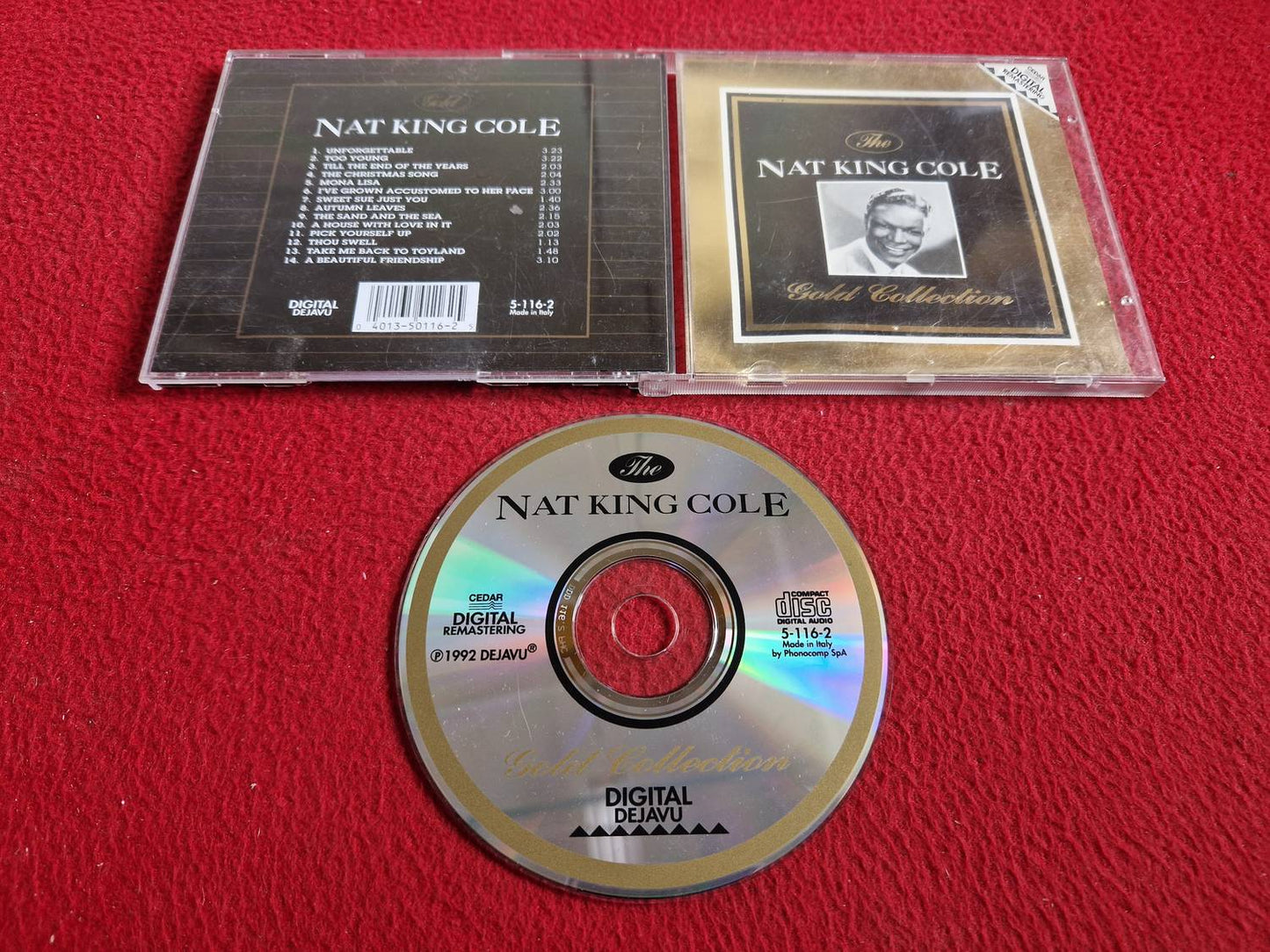 NAT KING COLE THE GOLD COLLECTION CD
