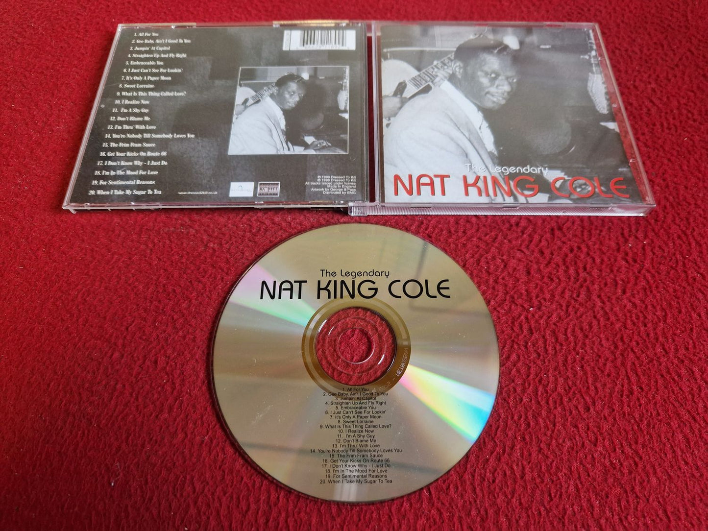 NAT KING COLE THE LEGENDARY CD