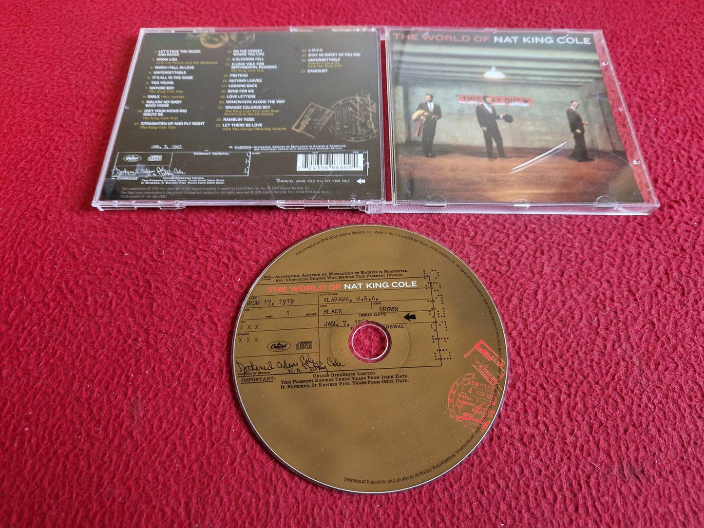 NAT KING COLE THE WORLD OF CD