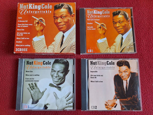 NAT KING COLE UNFORGETTABLE CD BOX