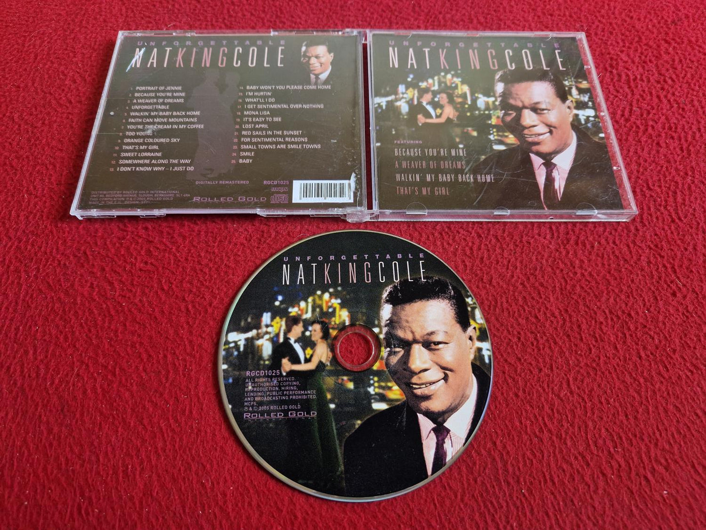 NAT KING COLE UNFORGETTABLE CD