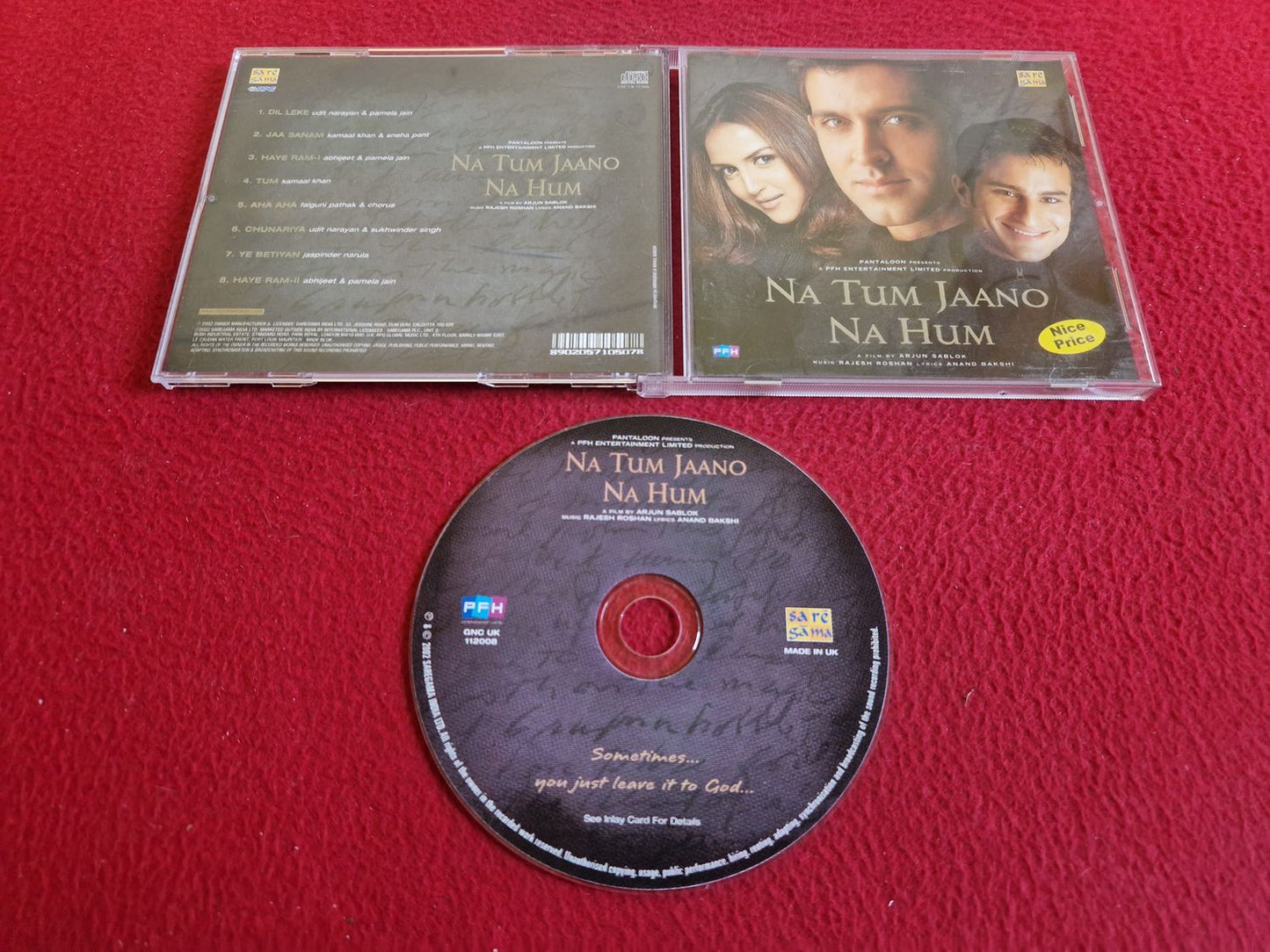 NA TUM JAANO NA HUM CD