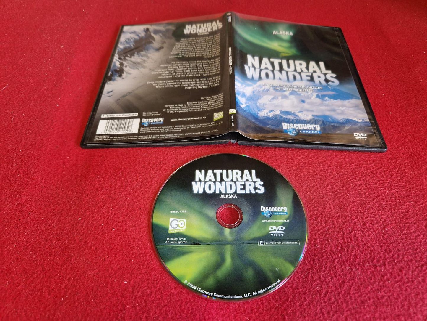 NATURAL WONDERS ALASKA till DVD