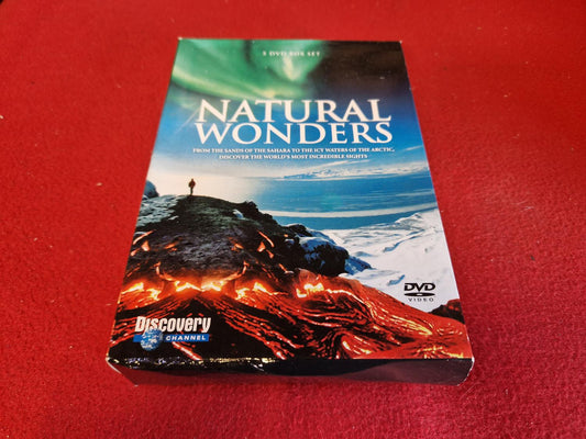 NATURAL WONDERS FROM THE SANDS OF SAHARA TO ICY WATERS OF ARCTIC BOX till DVD