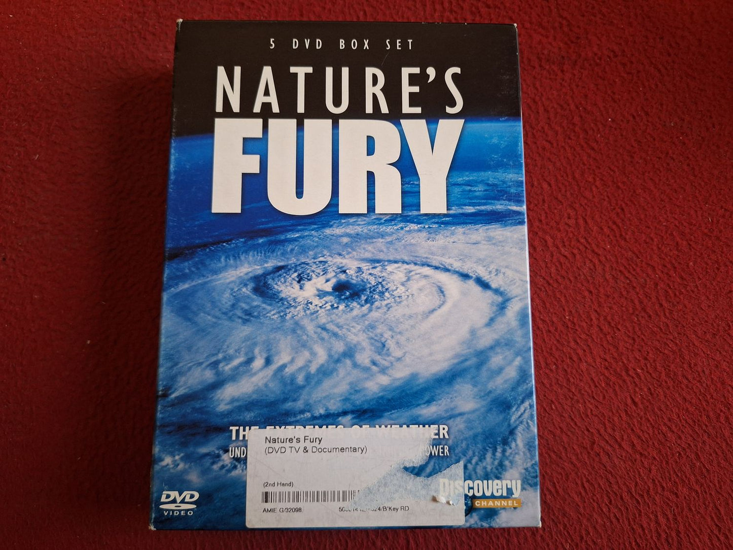 NATURE'S FURY - LANDSLIDE / LIGHTNING / HURRICANES / FLOODS / TORNADO BOX DVD