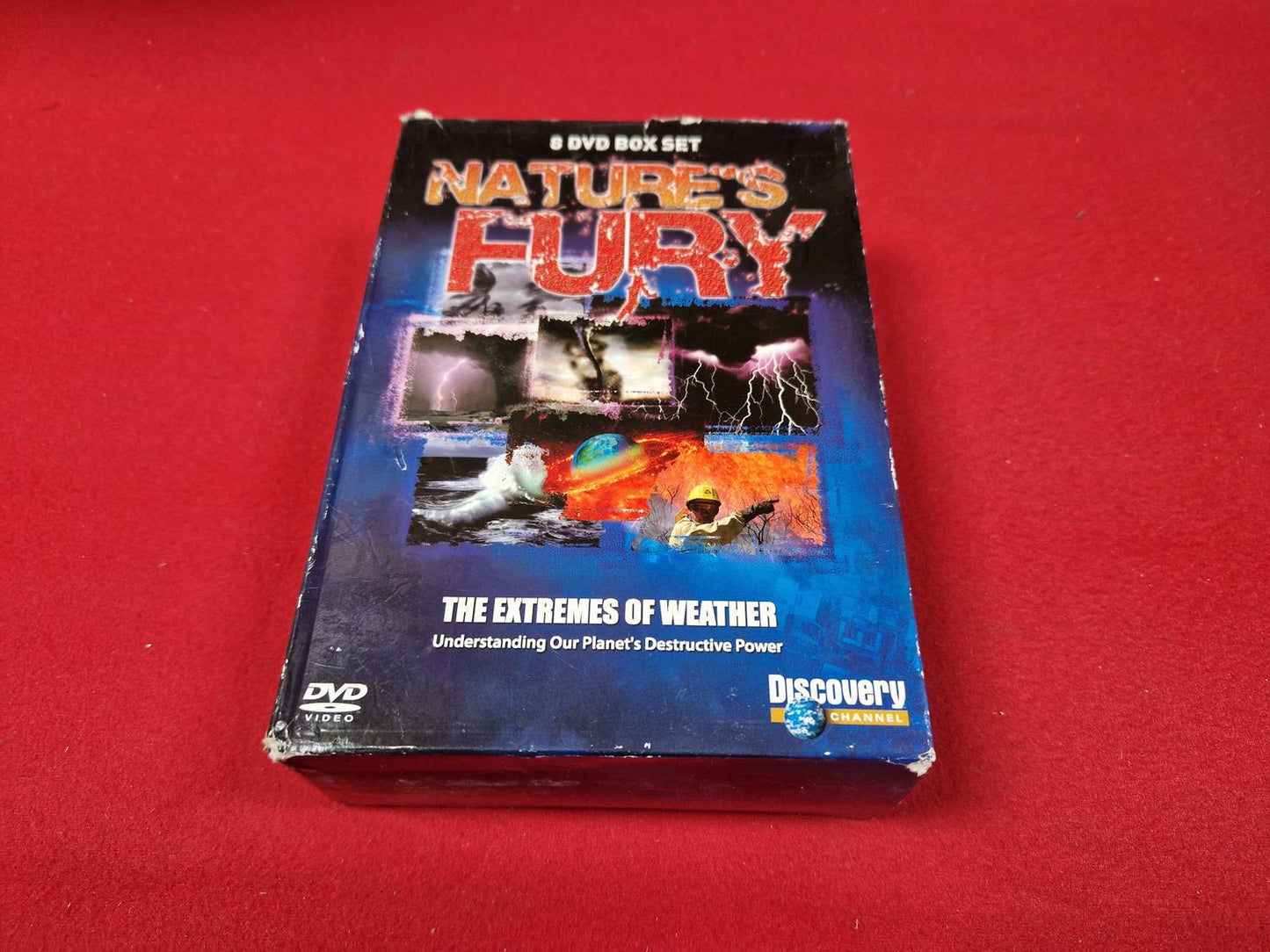 NATURE'S FURY TORNADO LANDSLIDE HURRICANES LIGHTNING mfl BOX till DVD
