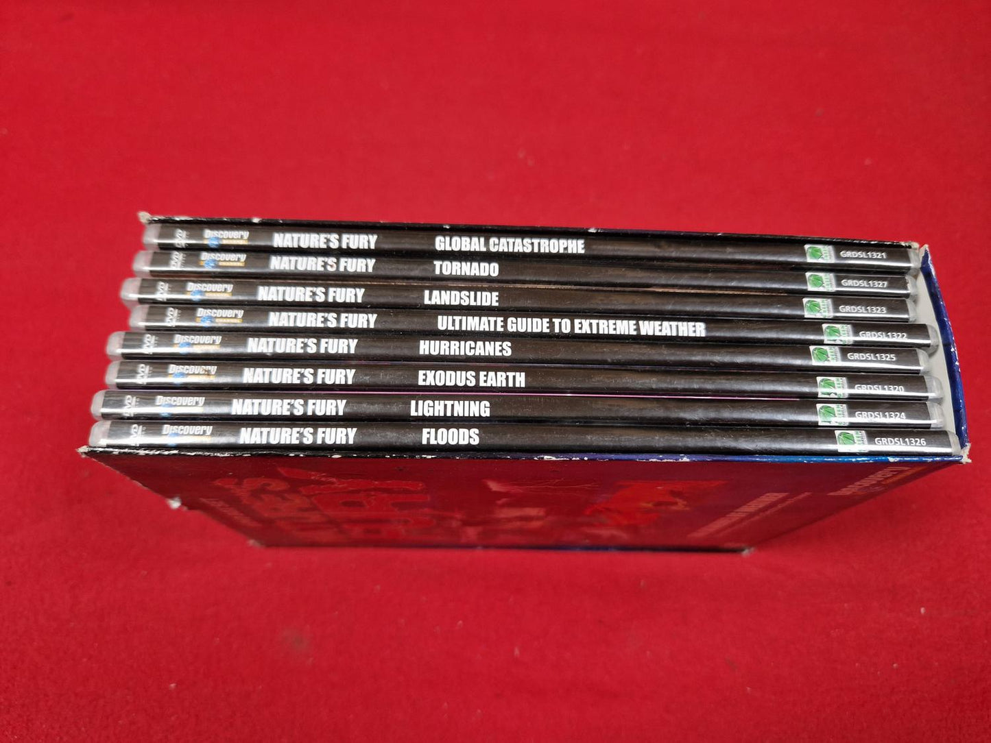 NATURE'S FURY TORNADO LANDSLIDE HURRICANES LIGHTNING mfl BOX till DVD