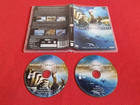 NATURE'S GREAT EVENTS till DVD