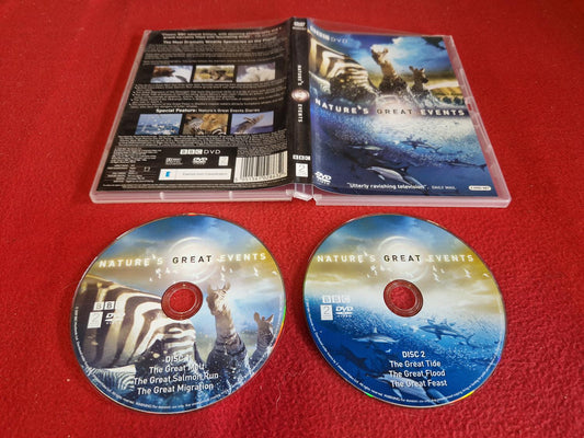 NATURE'S GREAT EVENTS till DVD
