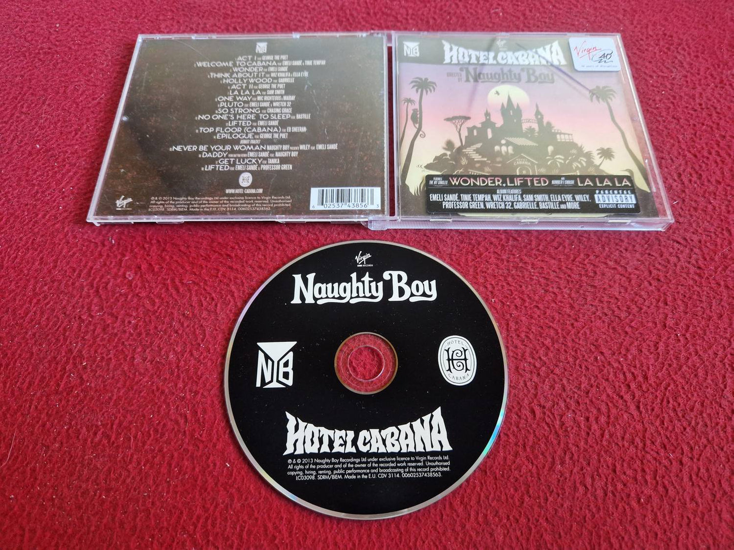NAUGHTY BOY HOTEL CABANA CD