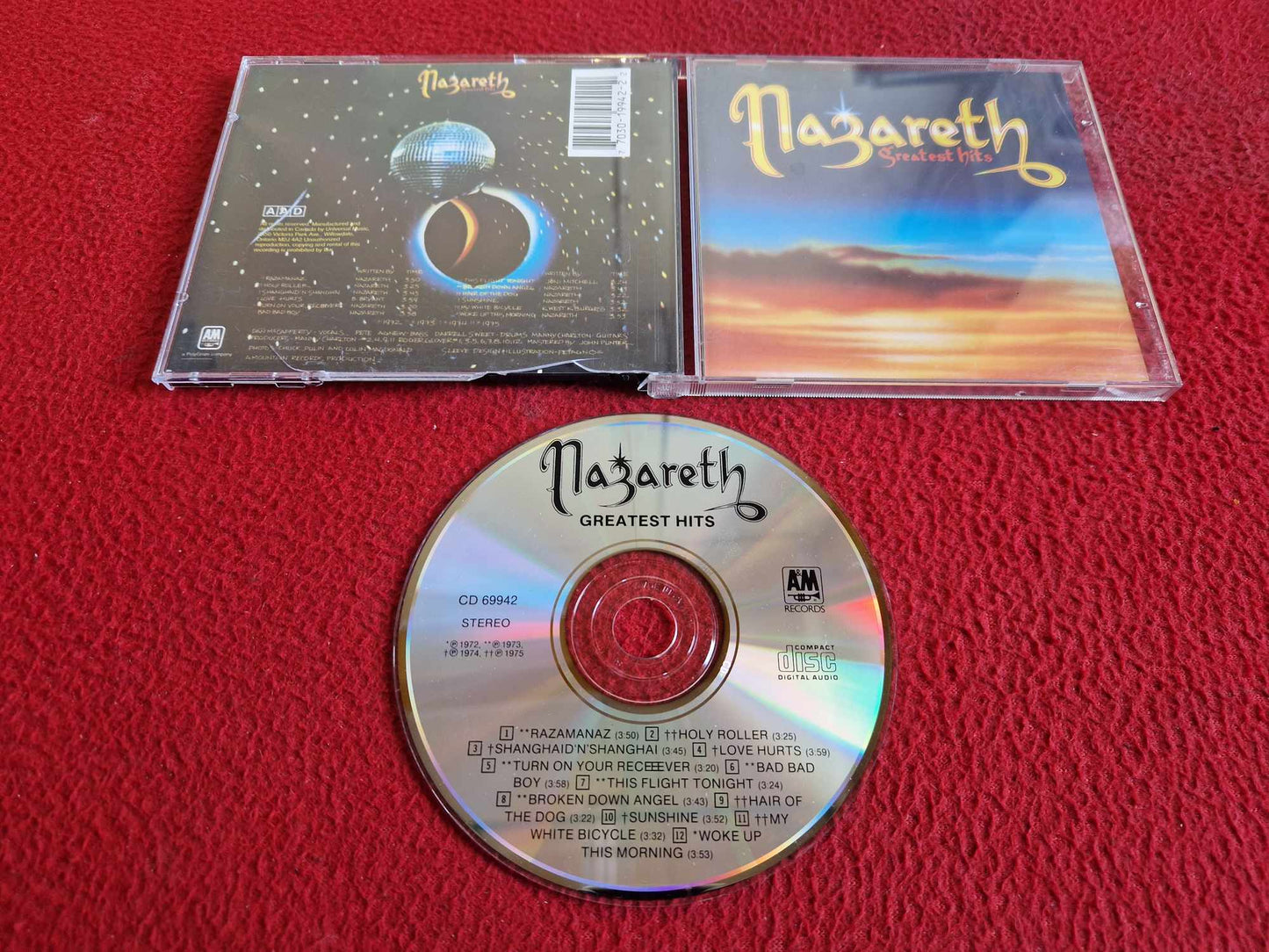 NAZARETH GREATEST HITS CD