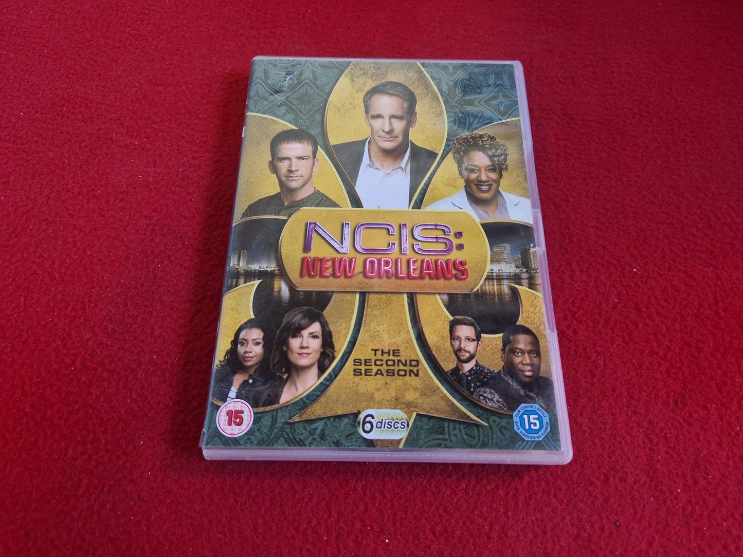 NCIS NEW ORLEANS SEASON 2 BOX till DVD