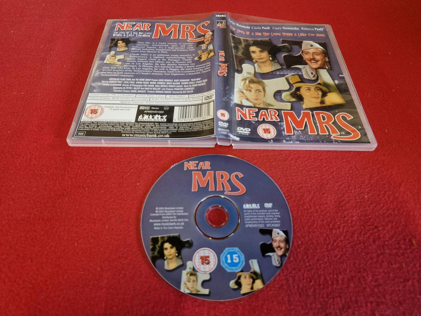 NEAR MRS till DVD
