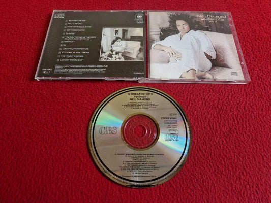 NEIL DIAMOND 12 GREATEST HITS VOL 2 CD