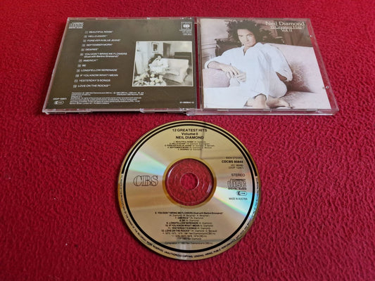 NEIL DIAMOND 12 GREATEST HITS VOLUME II 2 CD