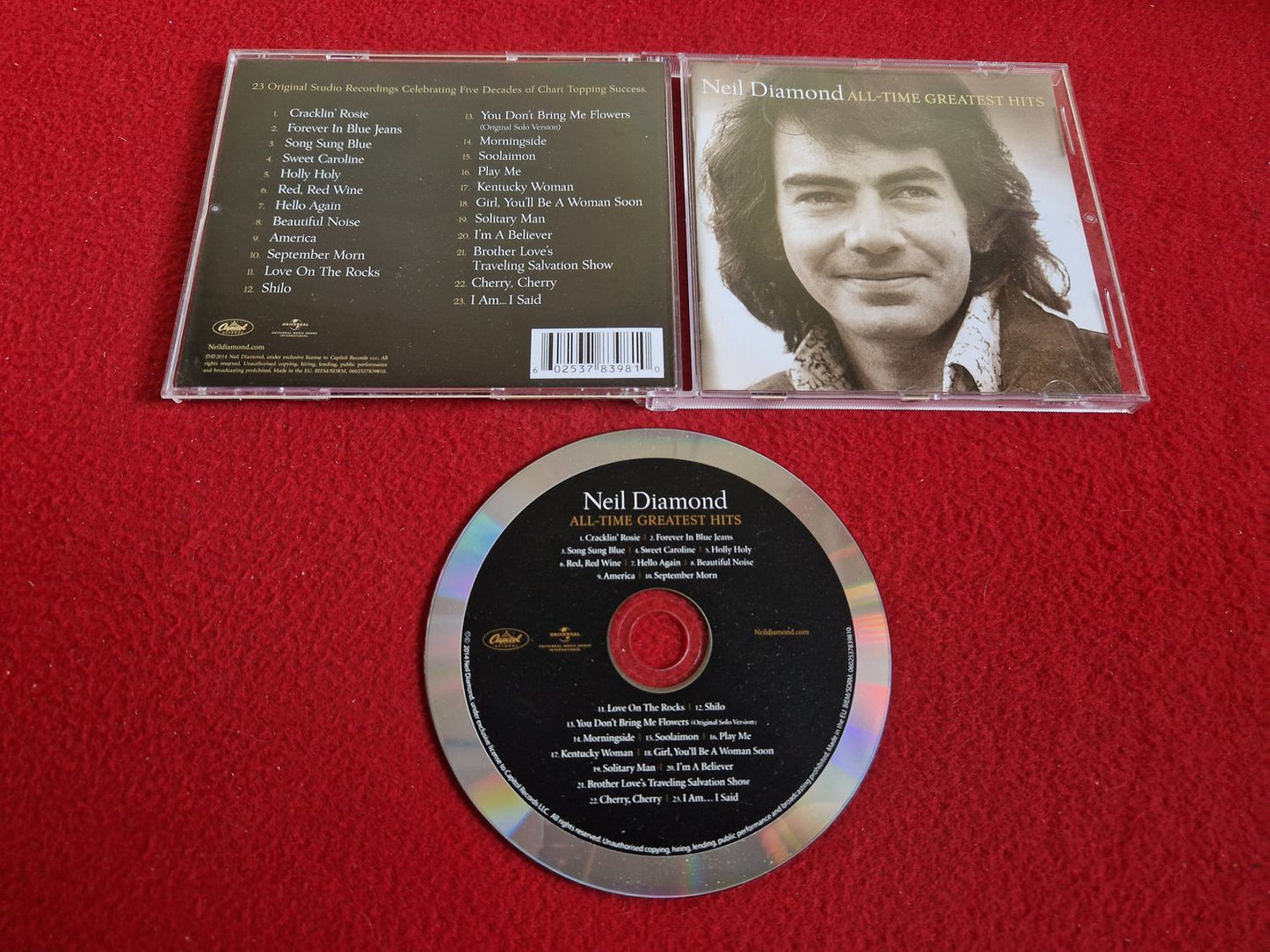 NEIL DIAMOND ALL-TIME GREATEST HITS CD
