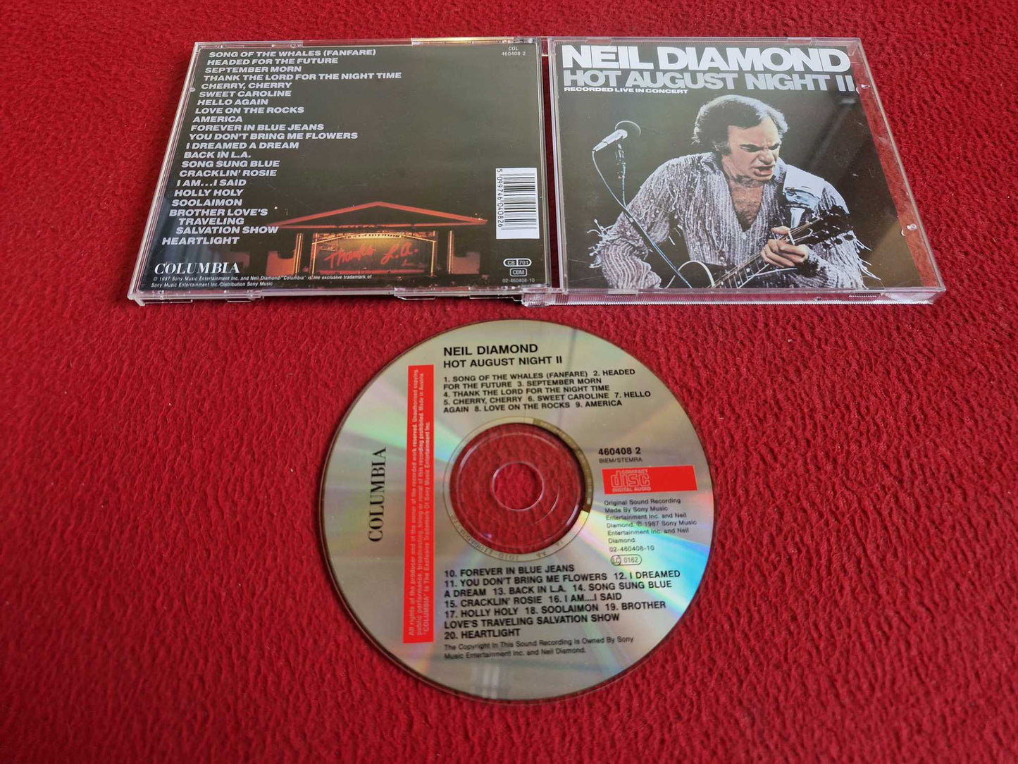 NEIL DIAMOND HOT AUGUST NIGHT II CD
