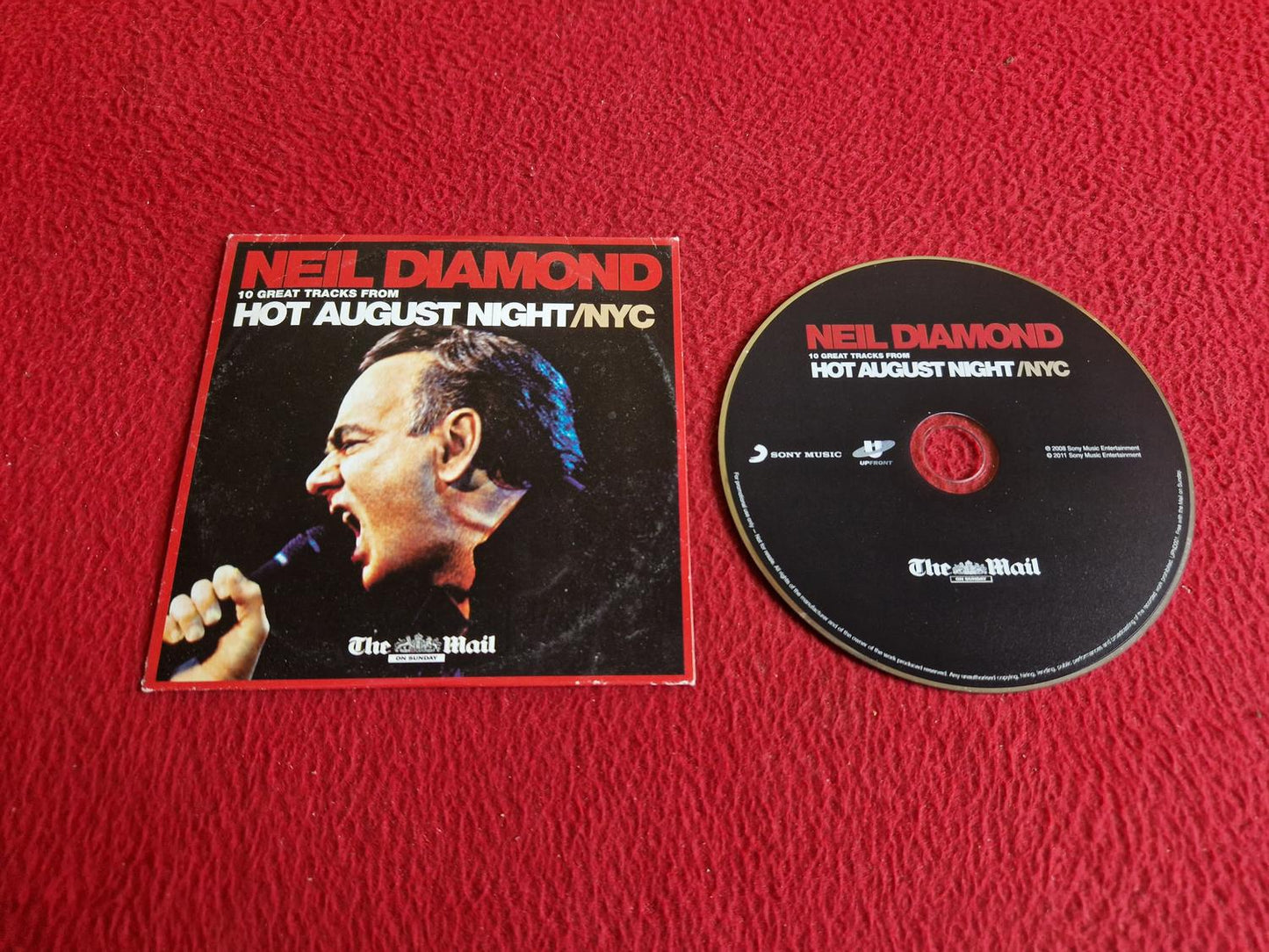 NEIL DIAMOND HOT AUGUST NIGHT / NYC [ DAILY MAIL ] CD