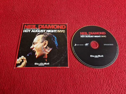 NEIL DIAMOND HOT AUGUST NIGHT / NYC [ DAILY MAIL ] CD