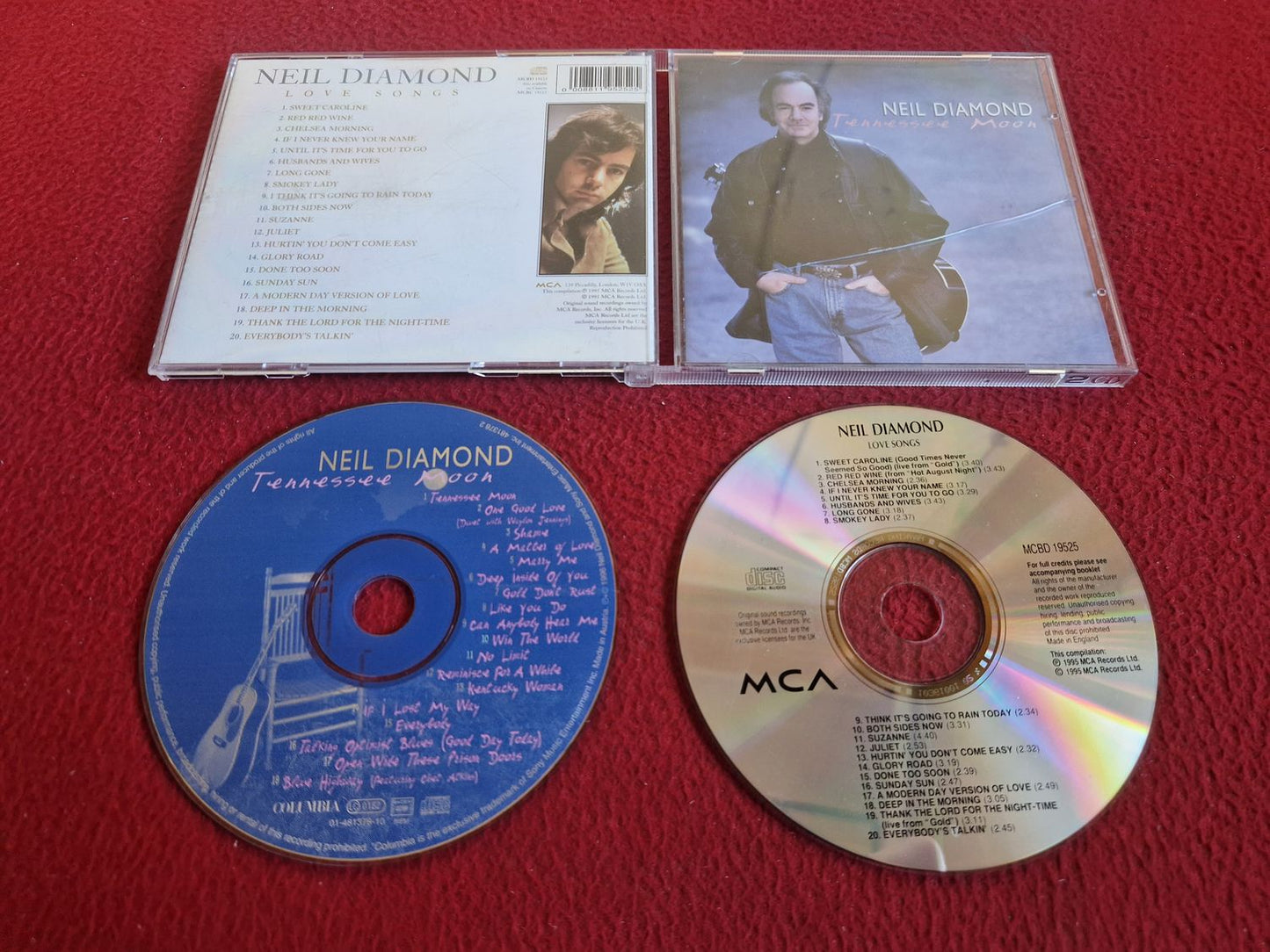 NEIL DIAMOND TENNESSEE MOON / LOVE SONGS CD