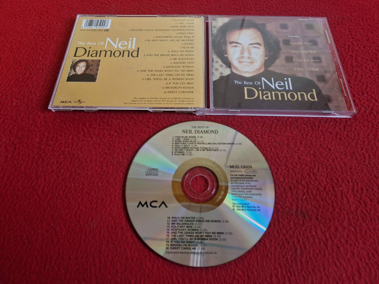 NEIL DIAMOND THE BEST OF CD