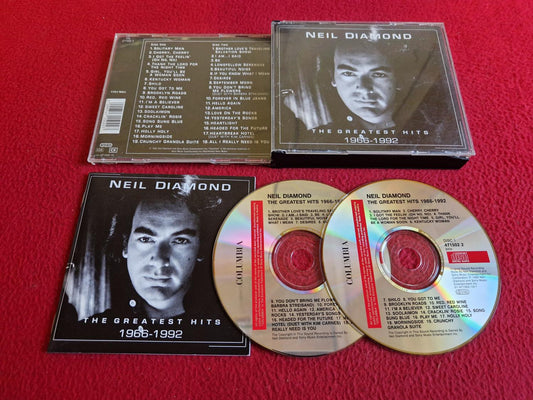 NEIL DIAMOND THE GREATEST HITS 1966 - 1992 CD BOX