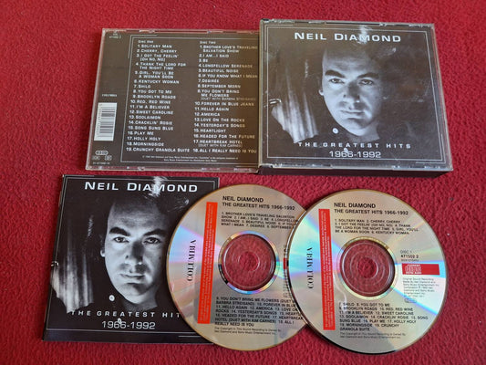 NEIL DIAMOND THE GREATEST HITS 1966 - 1992 CD BOX