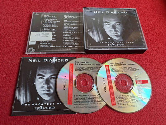 NEIL DIAMOND THE GREATEST HITS 1966 - 1992 CD BOX