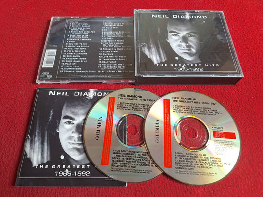 NEIL DIAMOND THE GREATEST HITS 1966 - 1992 CD BOX
