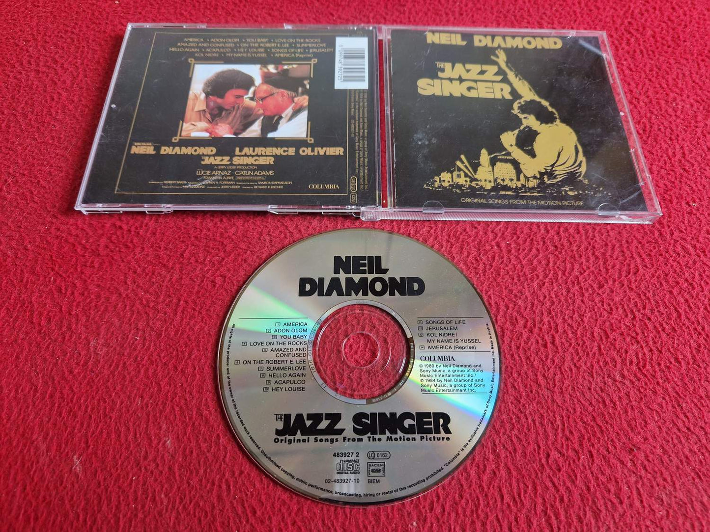 NEIL DIAMOND THE JAZZ SINGER CD