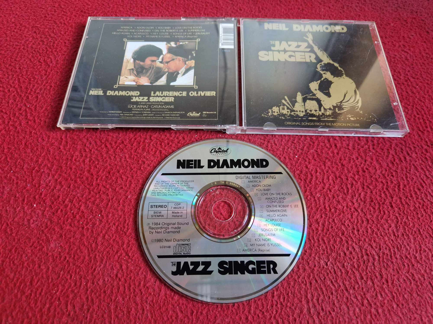 NEIL DIAMOND THE JAZZ SINGER CD