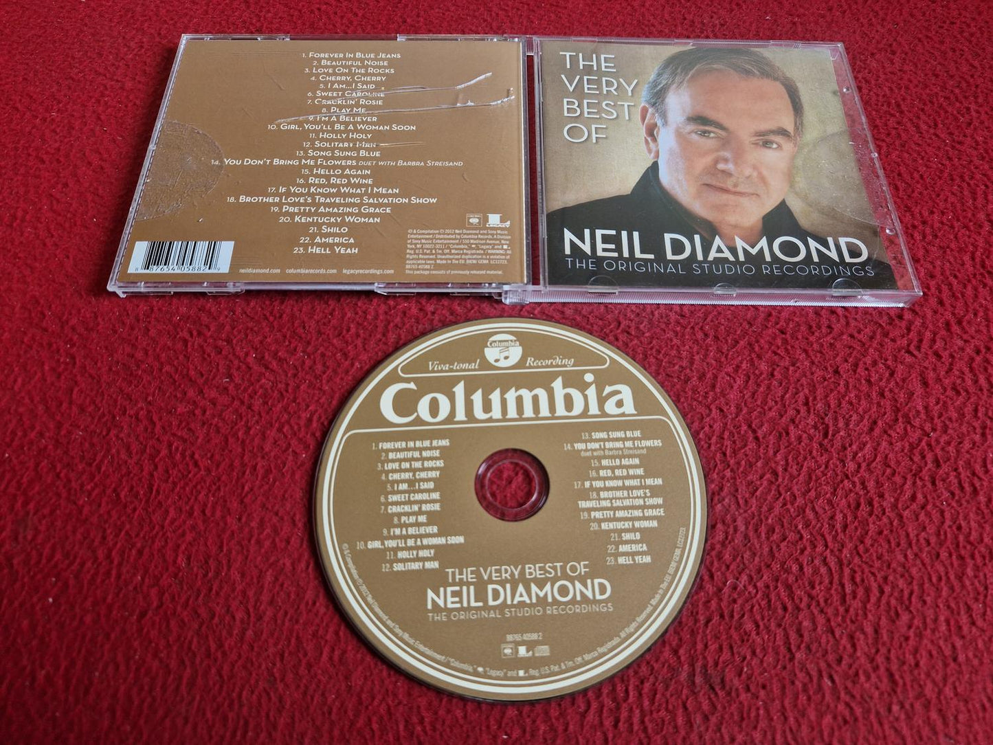 NEIL DIAMOND THE VERY BEST OF THE ORIGINAL STUDIO RECORDINGS CD