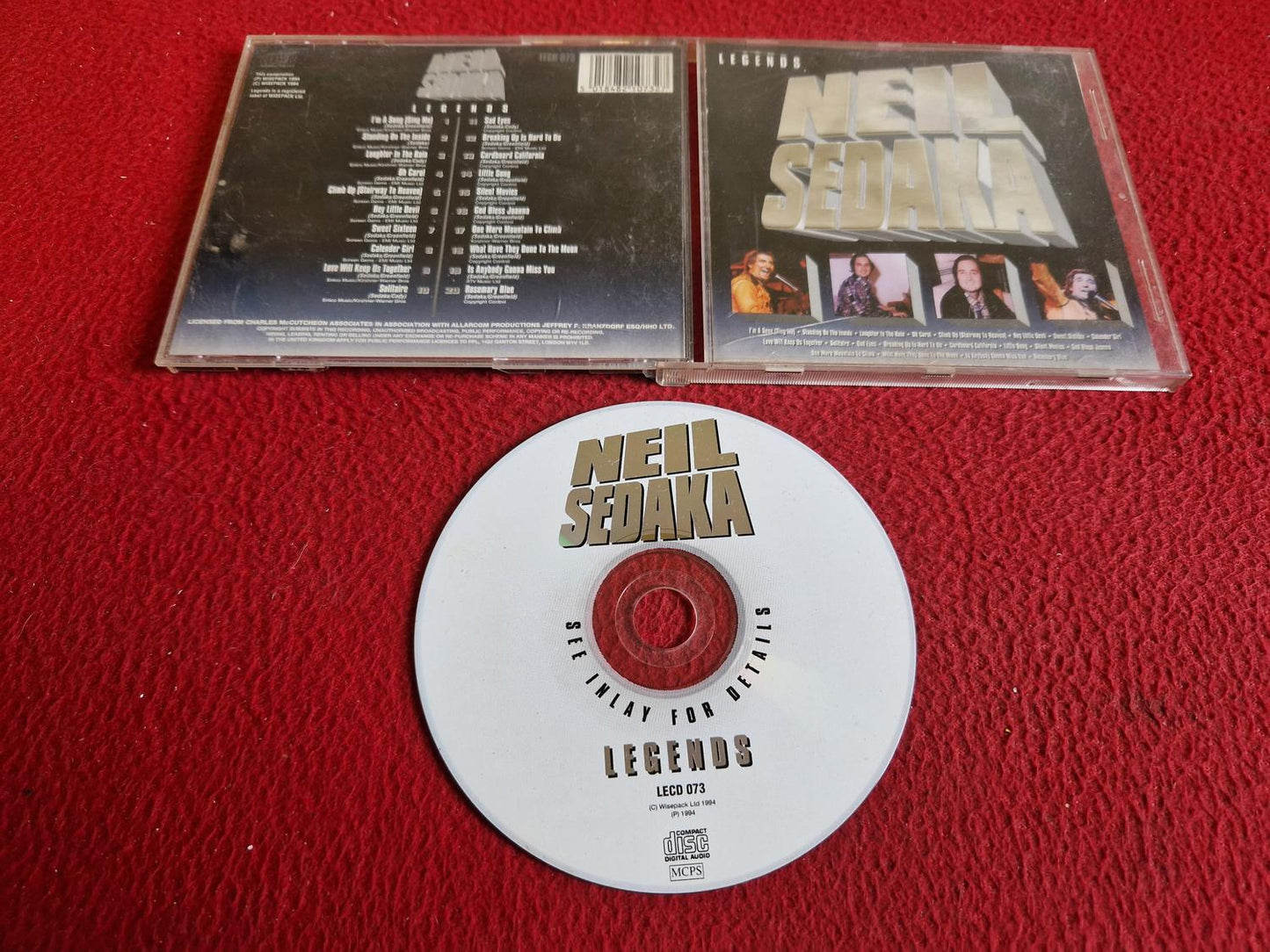 NEIL SEDAKA LEGENDS CD