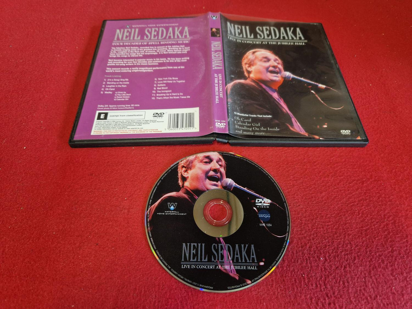 NEIL SEDAKA LIVE IN CONCERT AT THE JUBILEE HALL till DVD