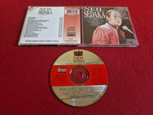 NEIL SEDAKA'S GREATEST HITS OF THE 60'S CD