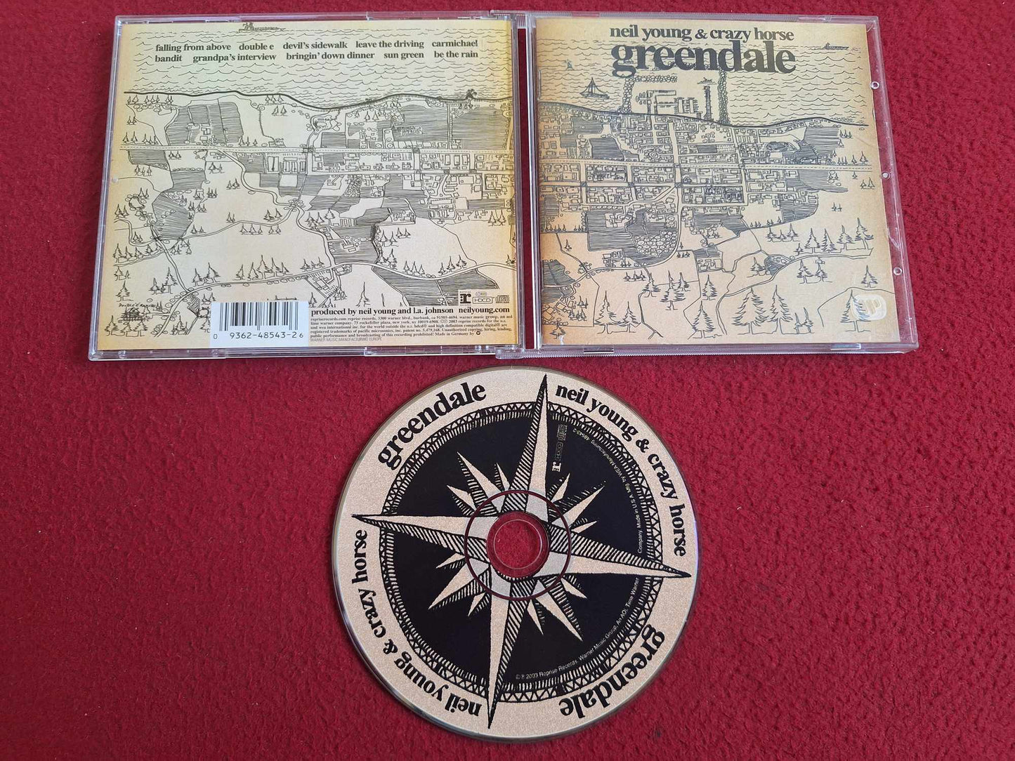 NEIL YOUNG & CRAZY HORSE GREENDALE CD