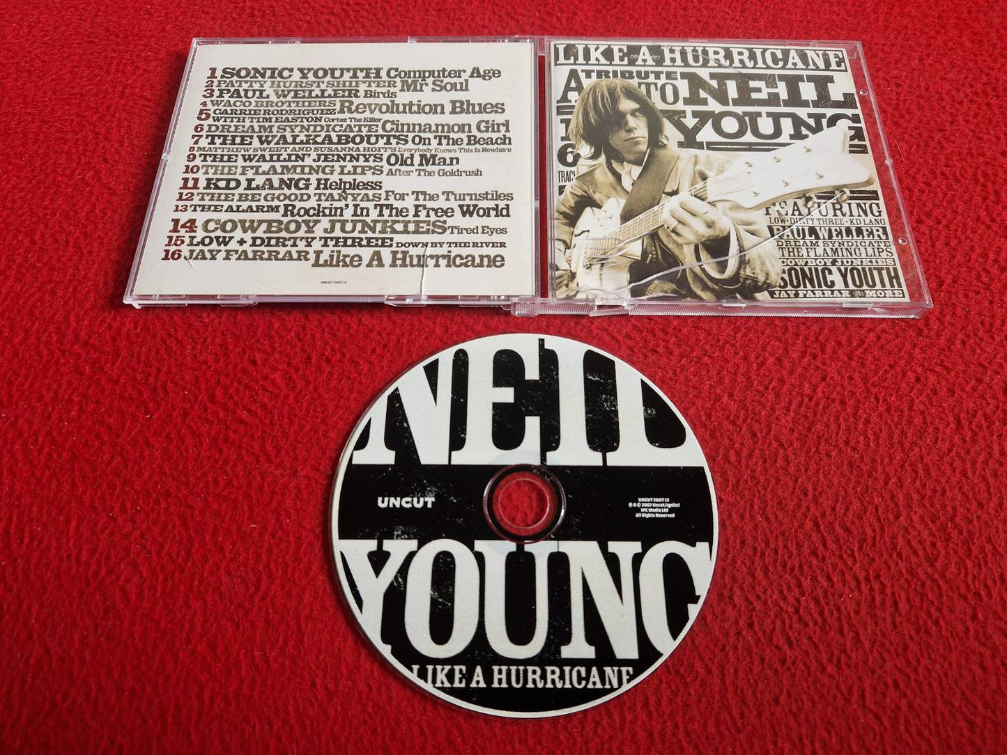 NEIL YOUNG LIKE A HURRICANE CD