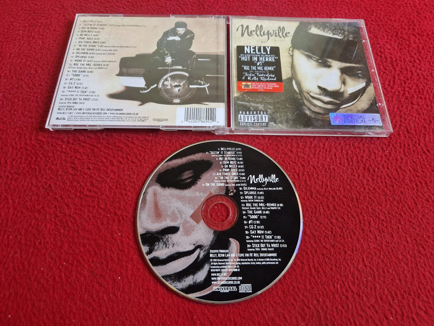 NELLY - NELLYVILLE CD