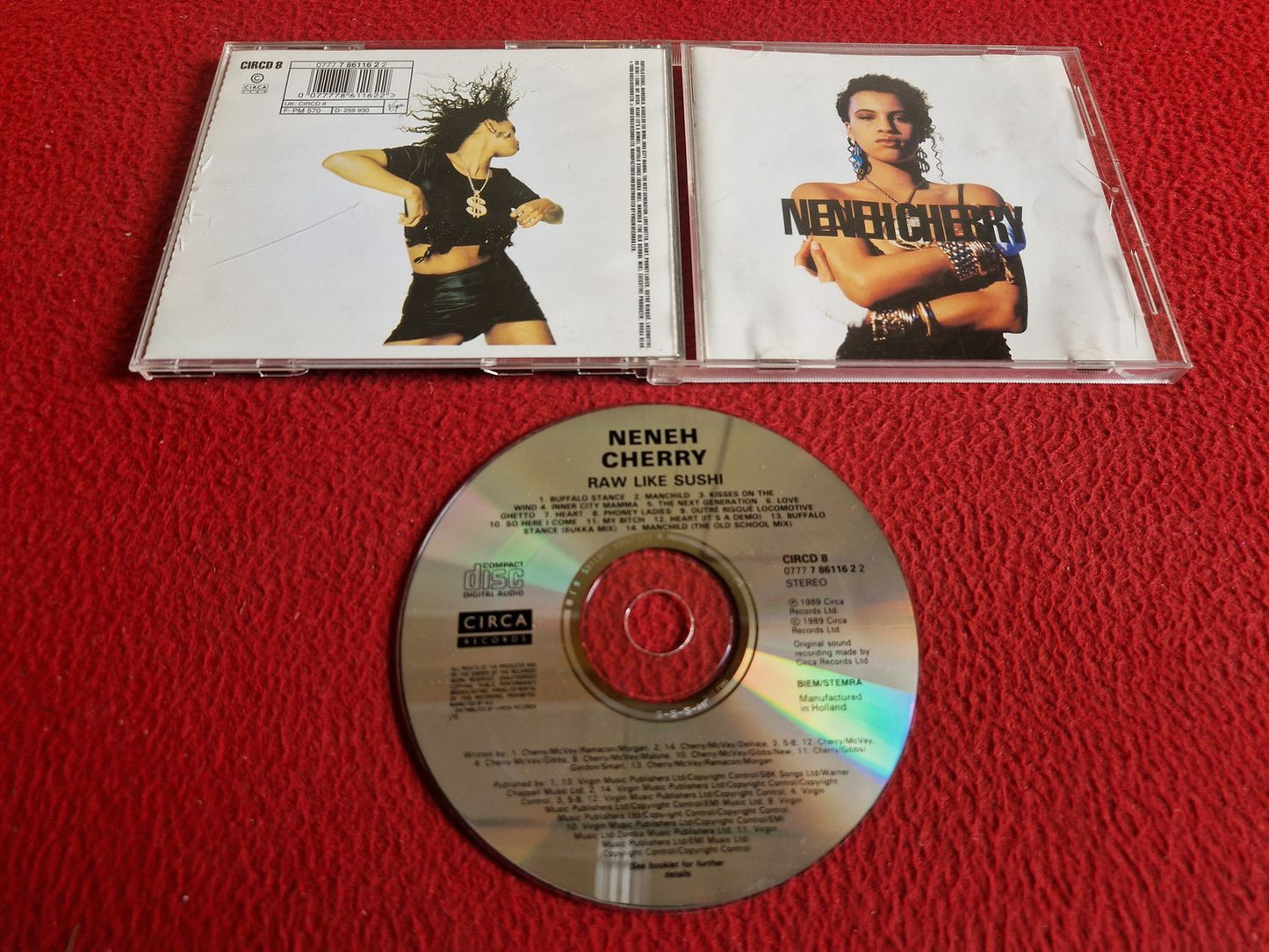 NENEH CHERRY RAW LIKE SUSHI CD