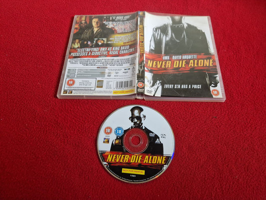 NEVER DIE ALONE DVD