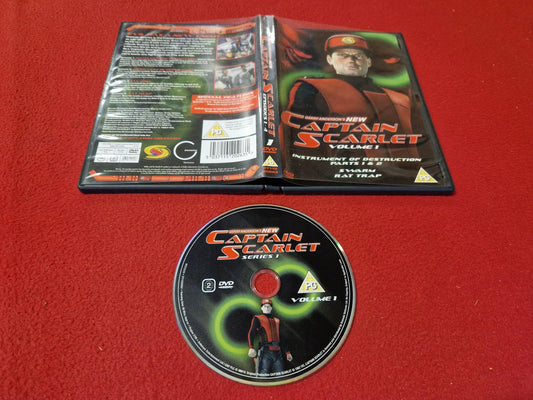 NEW CAPTAIN SCARLET EPISODES 1 - 4 till DVD