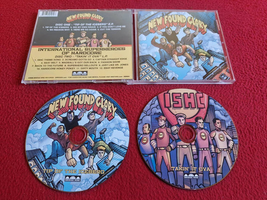 NEW FOUND GLORY TIP OF THE ICEBERG E.P. / TAKIN' UT OVA L.P. CD