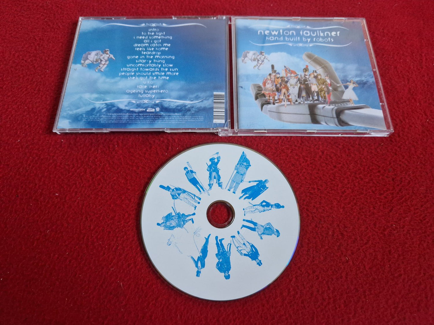 NEWTON FAULKNER HAND BUILT BY ROBOTS CD