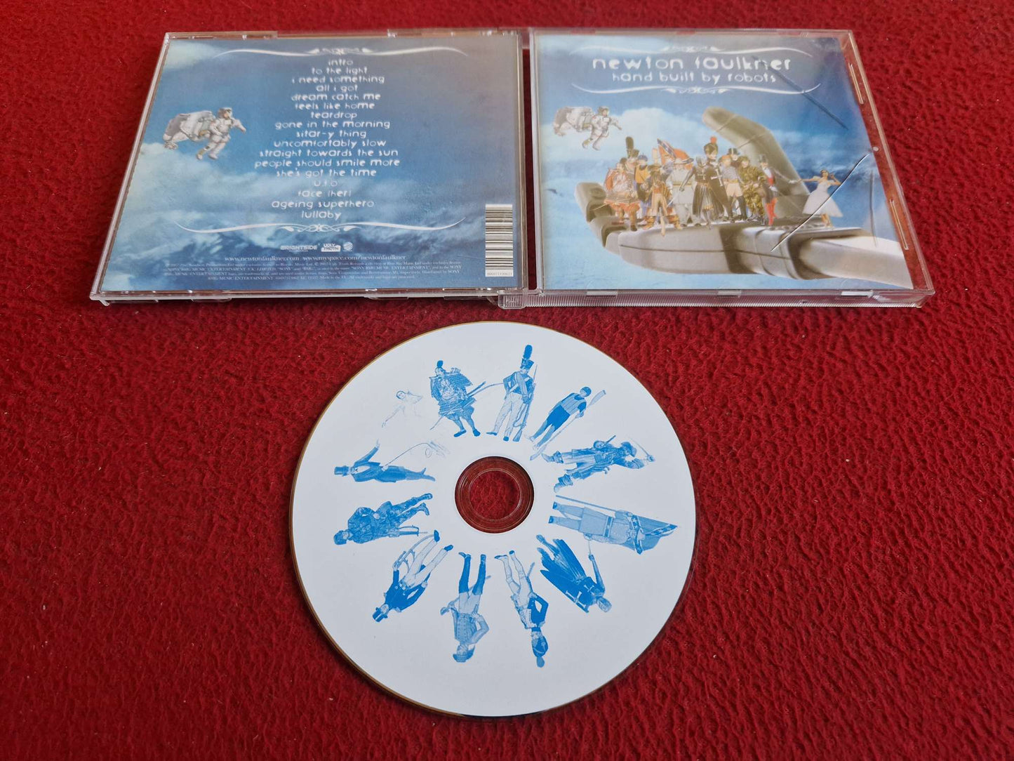 NEWTON FAULKNER HAND BUILT BY ROBOTS CD