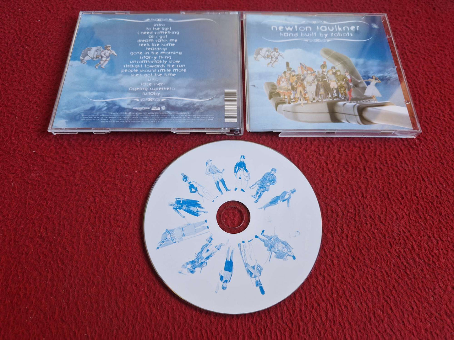NEWTON FAULKNER HAND BUILT BY ROBOTS CD