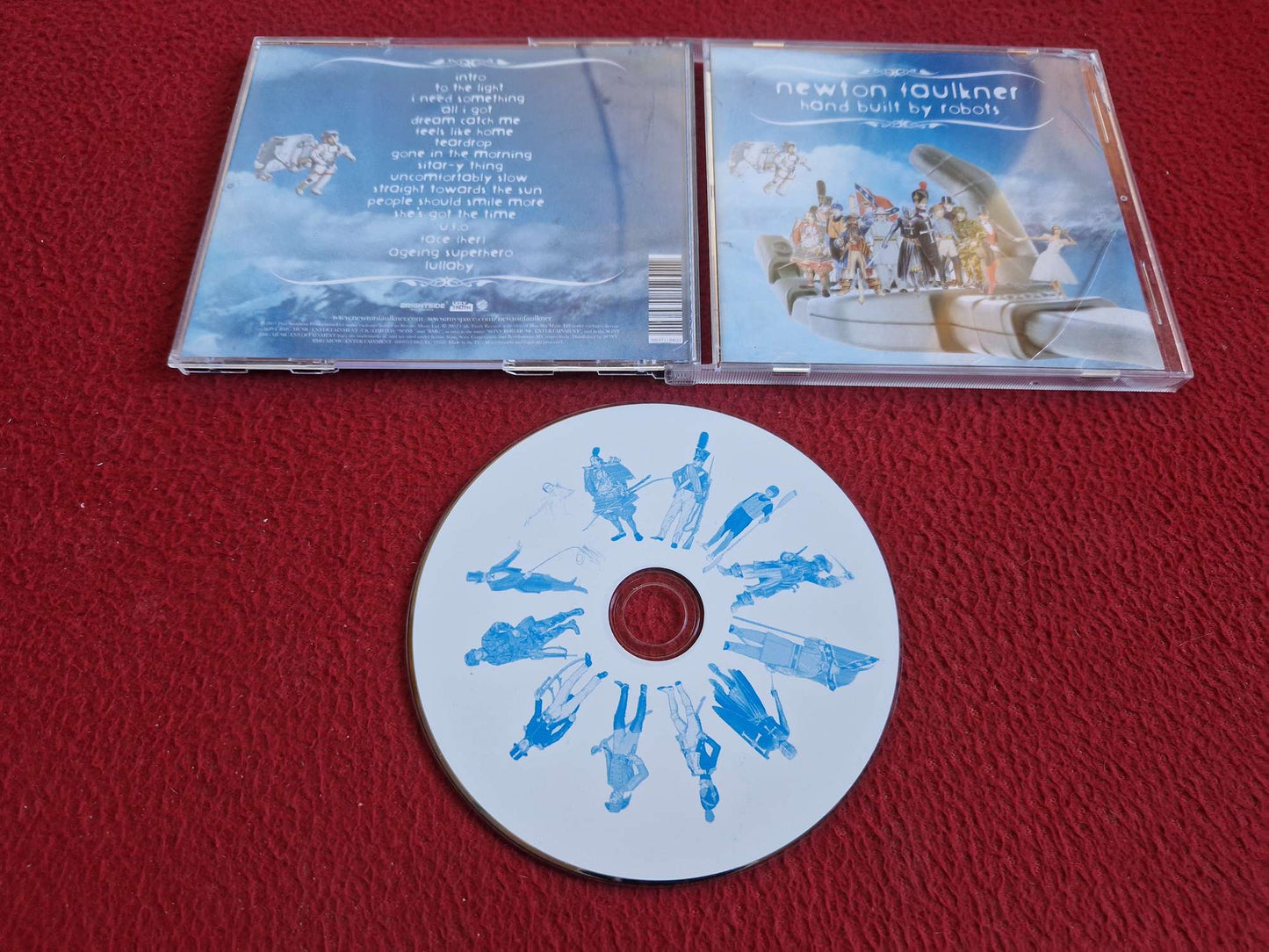 NEWTON FAULKNER HAND BUILT BY ROBOTS CD