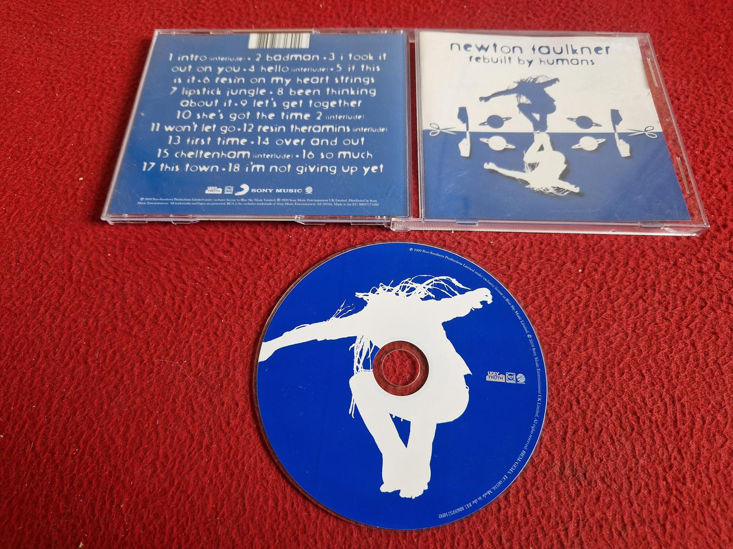 NEWTON FAULKNER REBUILT BY HUMANS CD